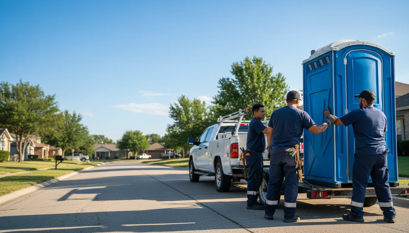 Portable Toilet Rental in Rosebud, TX near me